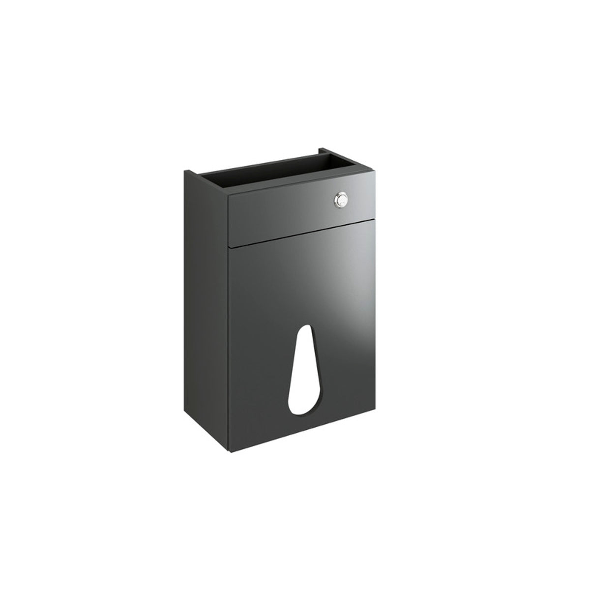 iflo Aliano Water Closet Base Unit Matt Graphite Grey 500mm X 250mm