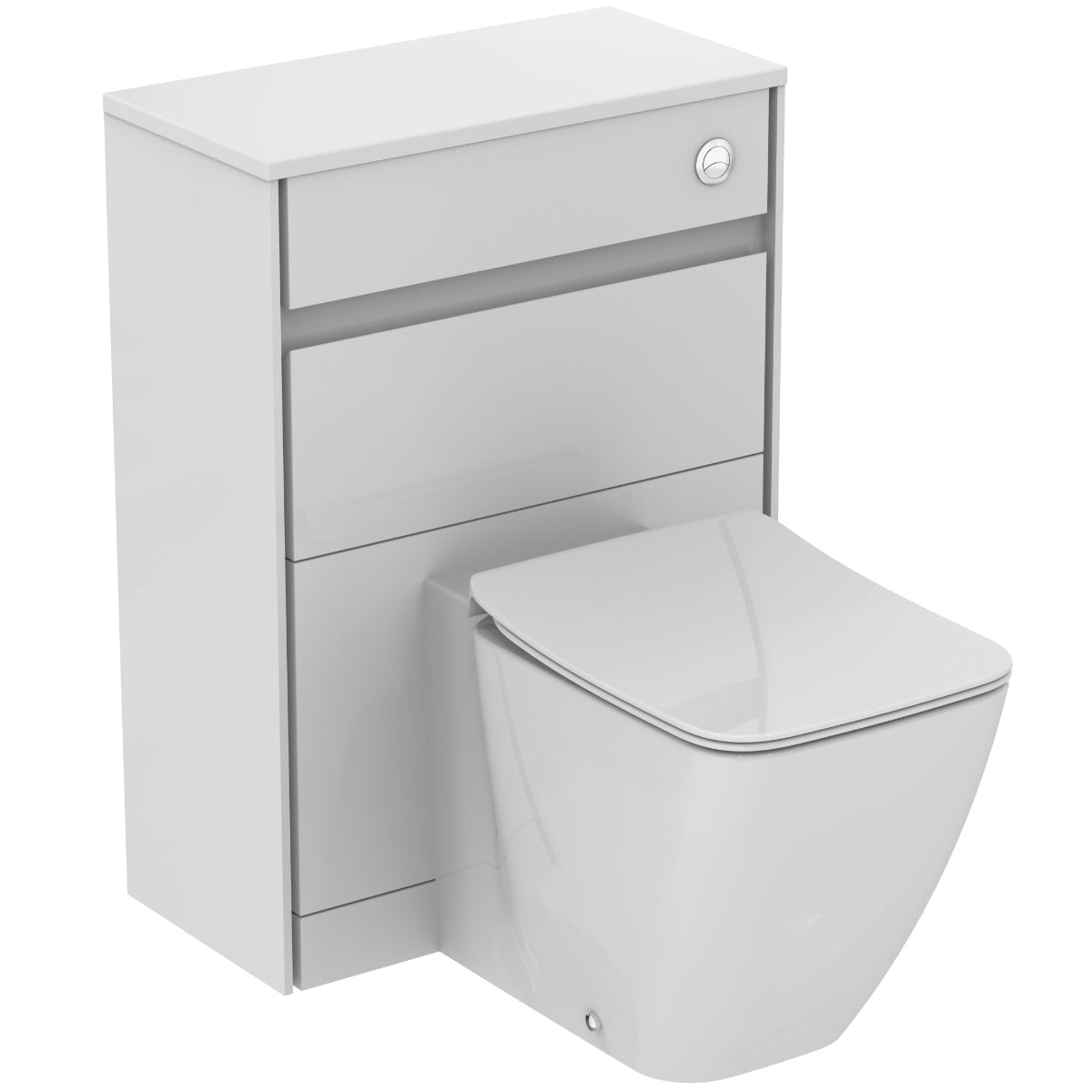 Ideal Standard Philosophy Water Closet Unit 600mm Gloss White and Matt White