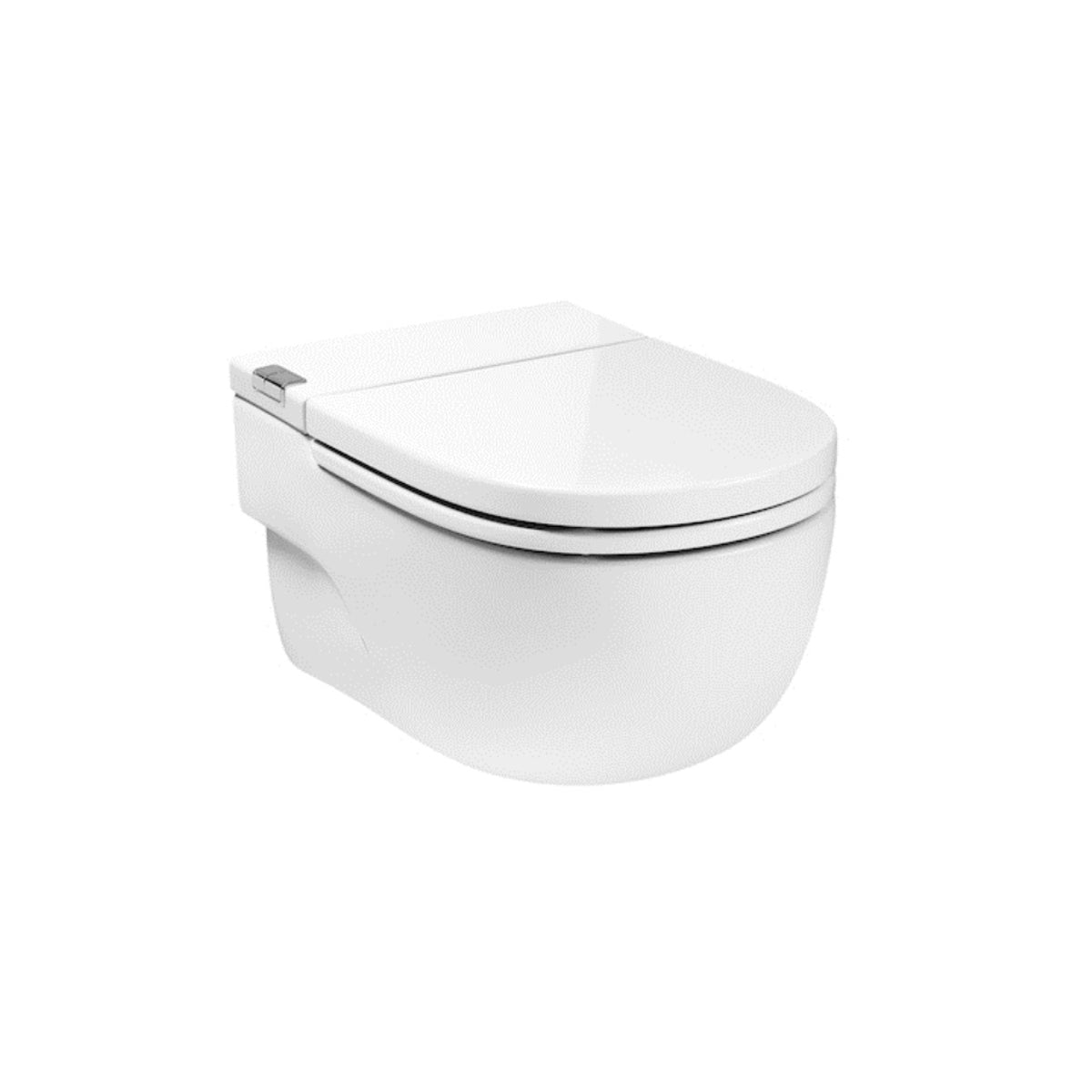 Roca in -Tank Wall-hung WC with Integrated Cistern and I-shaped Support for Solid Walls