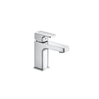 Roca L90 Compact Smooth Body Basin Mixer with Click-Clack Pop-Up Waste Chrome