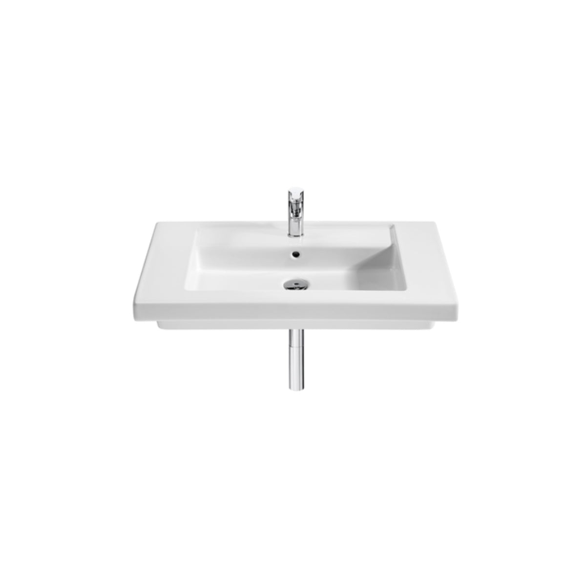 Roca Prisma Base Unit 790 x 450mm - 1 Soft-close Drawer - Gloss Anthracite Grey