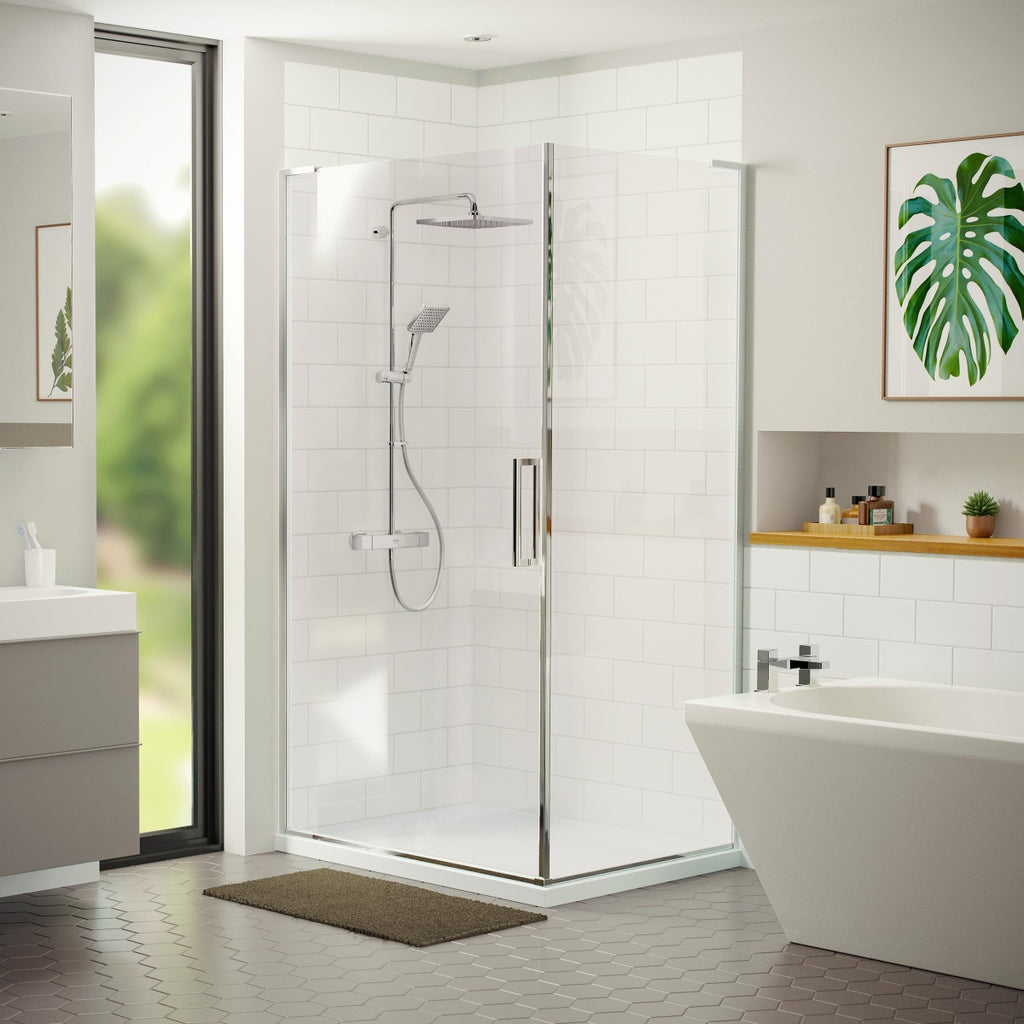 Mira Honesty ERD Dual Thermostatic Bar Mixer Shower with Adjustable and Fixed Head. 1.1901.002
