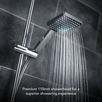 Mira Honesty ERD Dual Thermostatic Bar Mixer Shower with Adjustable and Fixed Head. 1.1901.002