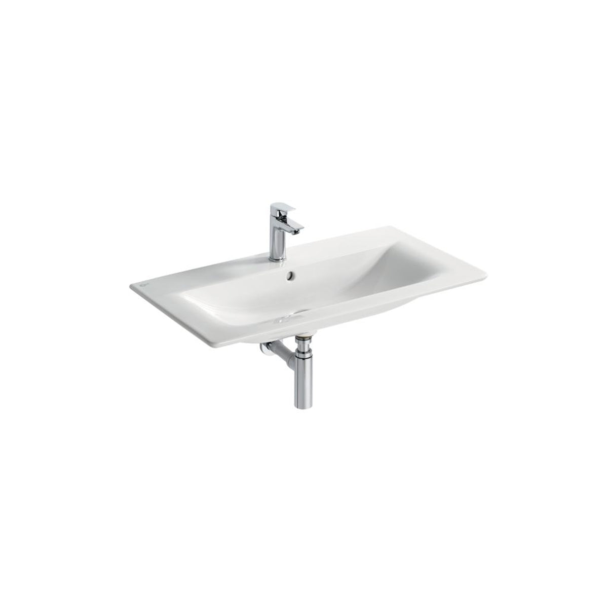 Ideal Standard Philosophy 84cm Vanity Basin - One Taphole