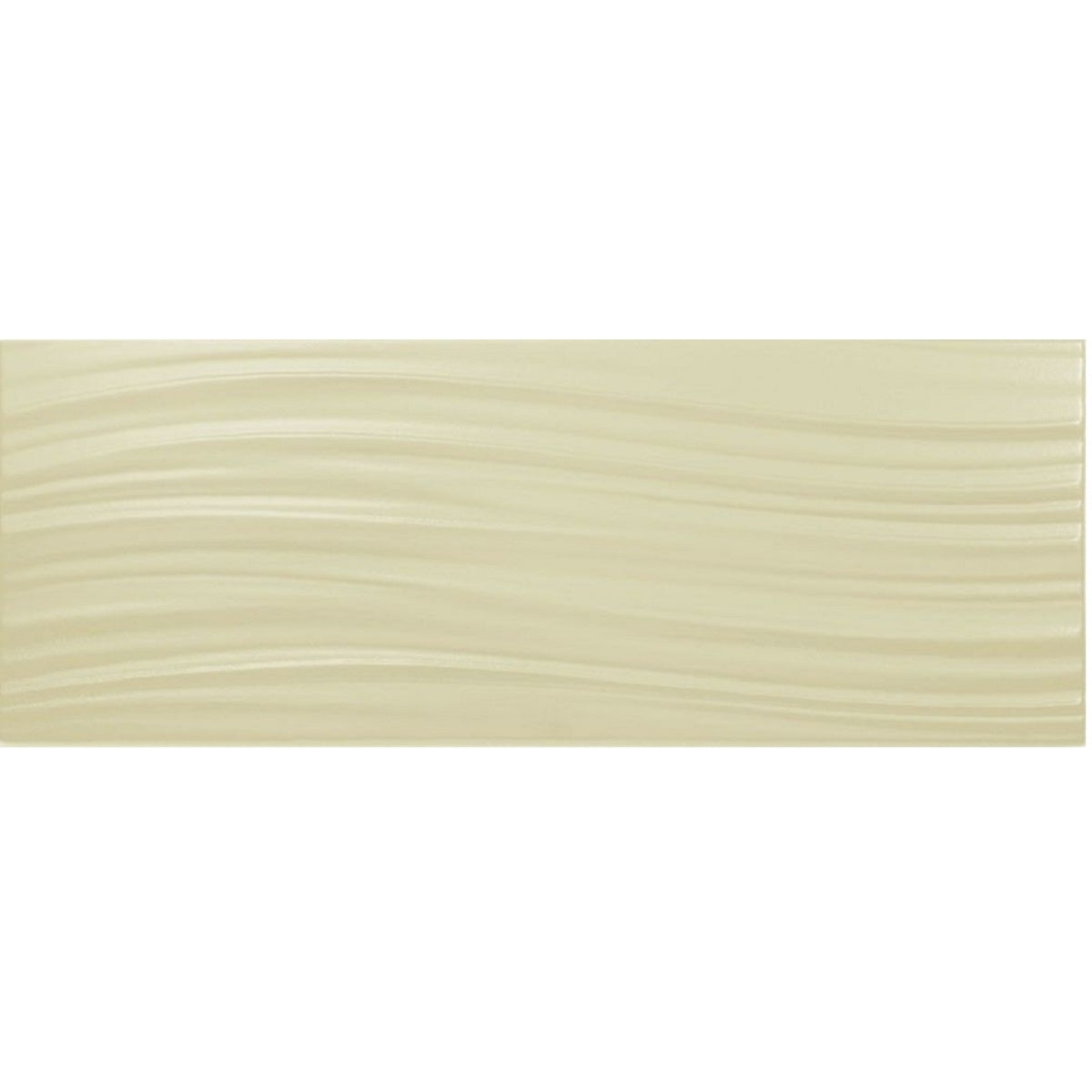 Johnson Tiles Tones Cream Wave Matt Ceramic Tile 150 x 400mm Pack of 17 AA4015TNS2W 017