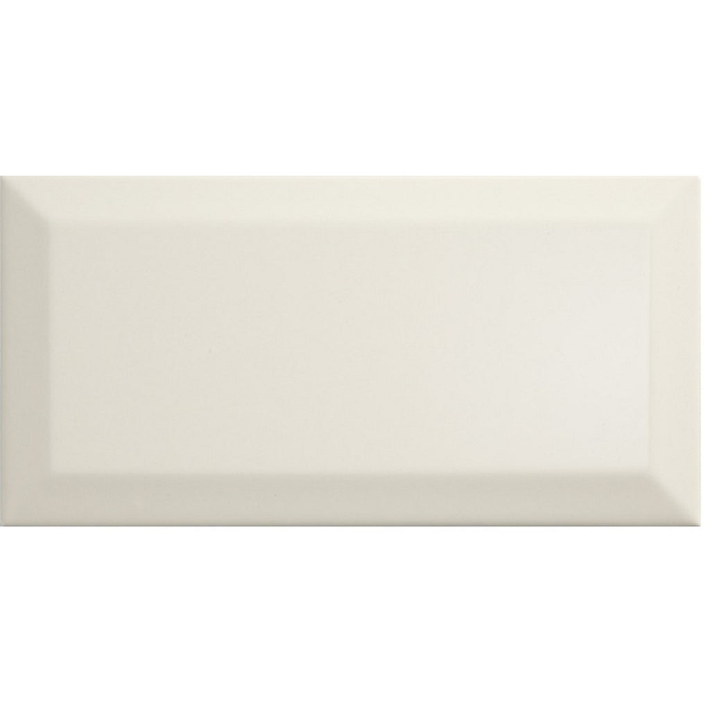 Verona Metro Cream Gloss Ceramic Tile 100 x 200mm Pack of 50