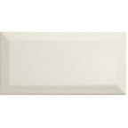Verona Metro Cream Gloss Ceramic Tile 100 x 200mm Pack of 50