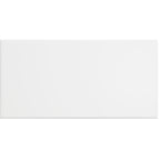 Verona City White Gloss Ceramic Tile 100 x 200mm Pack of 50