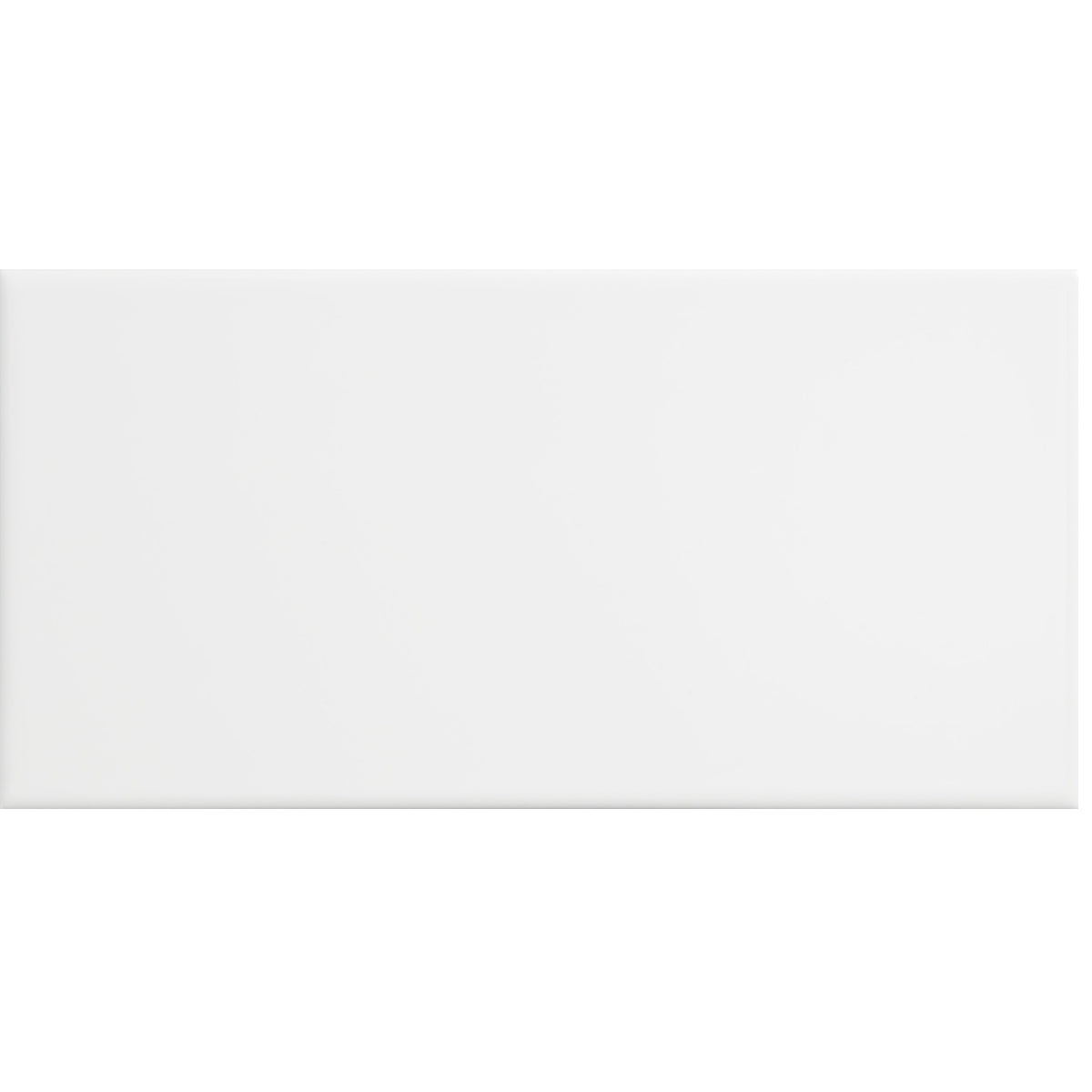 Verona City White Gloss Ceramic Tile 100 x 200mm Pack of 50