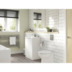 Verona City White Gloss Ceramic Tile 100 x 200mm Pack of 50