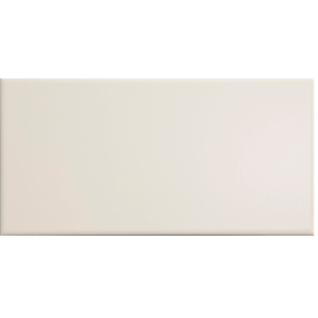 Verona City Cream Gloss Ceramic Tile 100 x 200mm Pack of 50