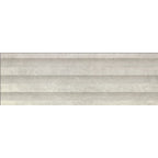 Verona Leeds Grey Structured Ceramic Tile 300 x 900mm Pack of 4