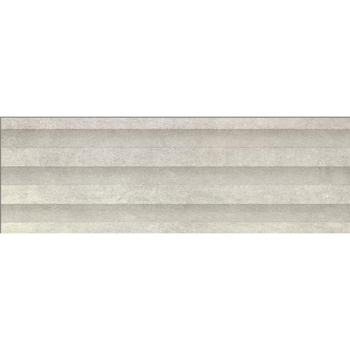 Verona Leeds Grey Structured Ceramic Tile 300 x 900mm Pack of 4