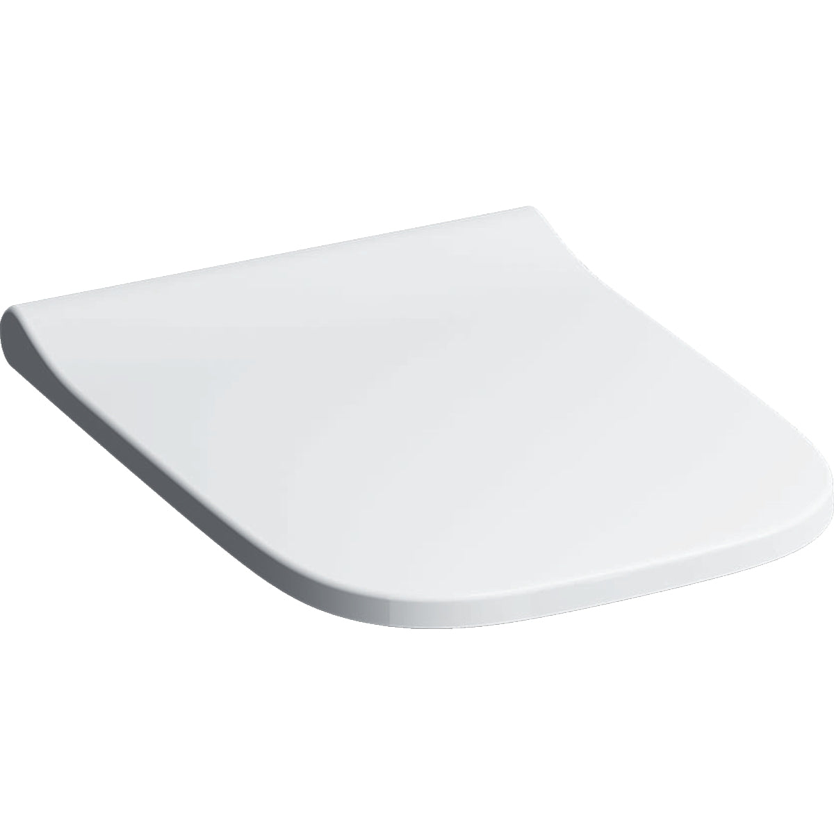 Geberit Smyle Square Slim Seat & Cover, Wrap Over 500 238 01 1 500.238.01.1