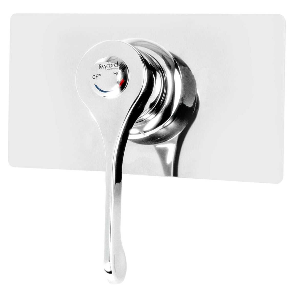 Twyford Sola shower tap, concealed installation, single-lever thermostatic mixer