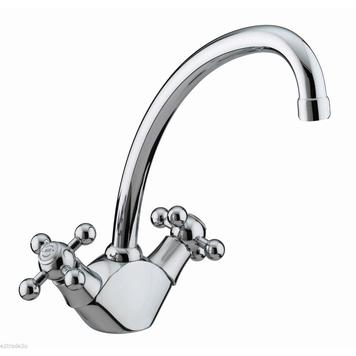 Bristan Regency Easyfit Kitchen Sink Mixer Tap Chrome RG SNK EF C