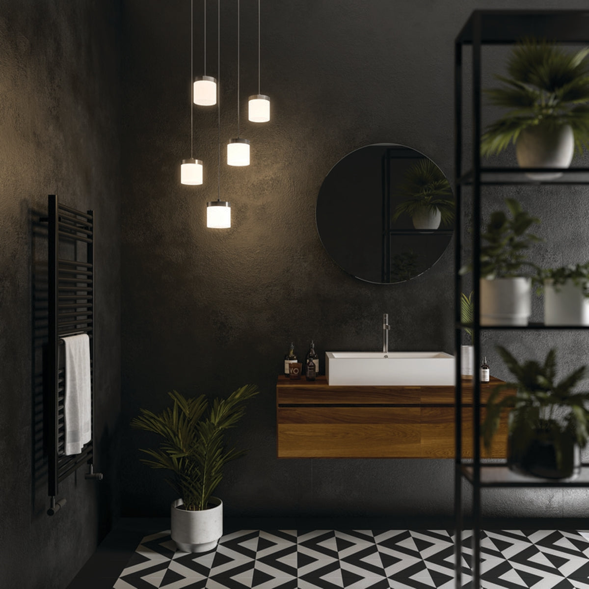 HiB Peak Pendant Light 750