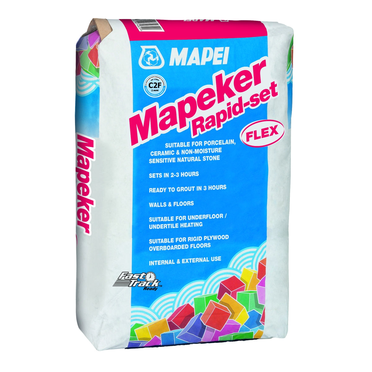 Mapei Mapeker Rapid Setting Flexible Tile Adhesive 20 kg 123020.