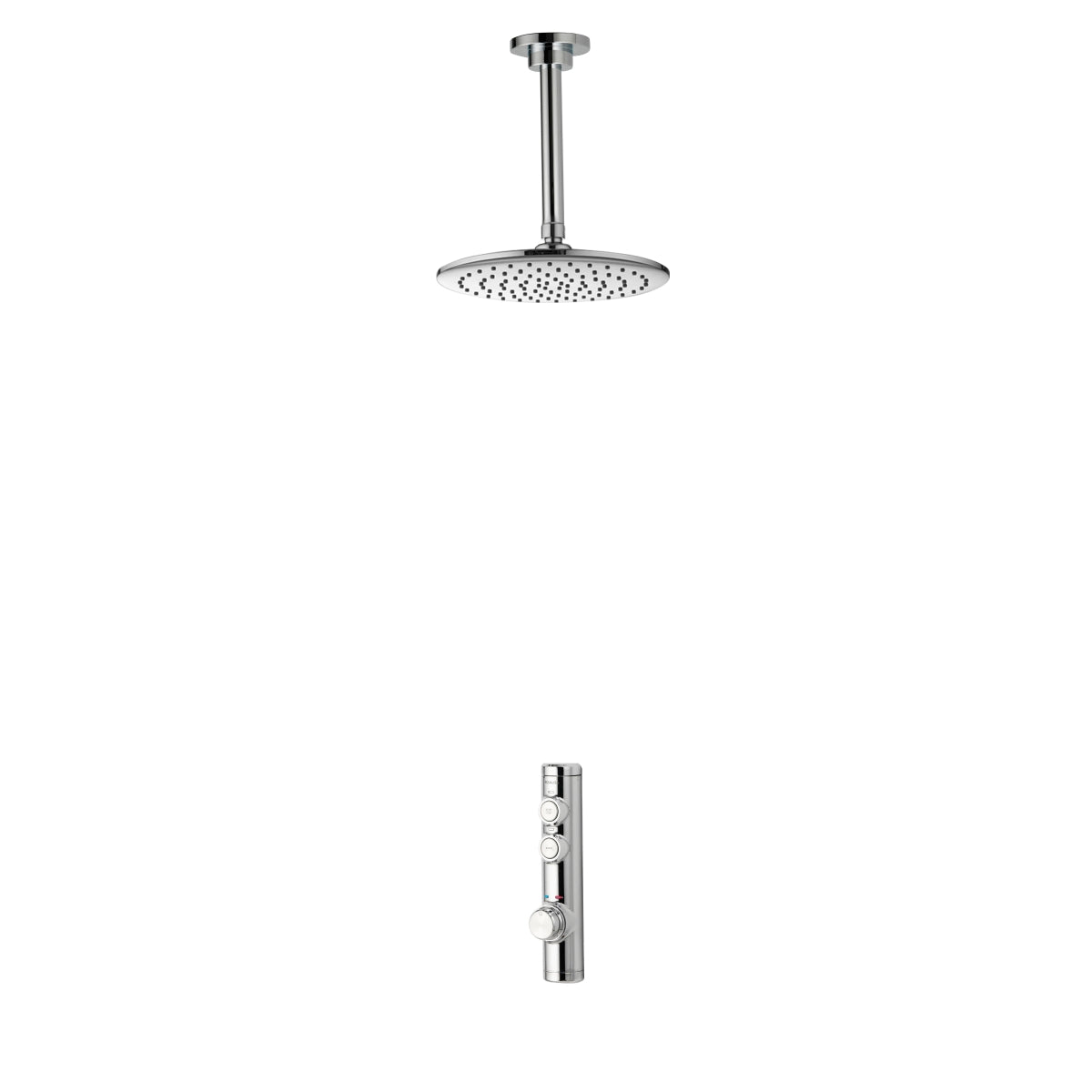 Aqualisa Isystem Digital Shower Ceiling Fed High Pressure Gravity Pump ISD.A2.BFC.14