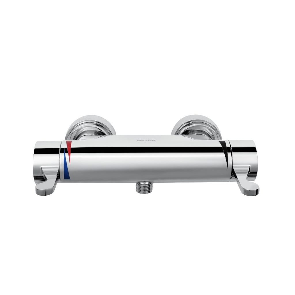 Bristan Opac Thermostatic Shower Valve Only with Levers Chrome OP SHXVO ISOL EL C