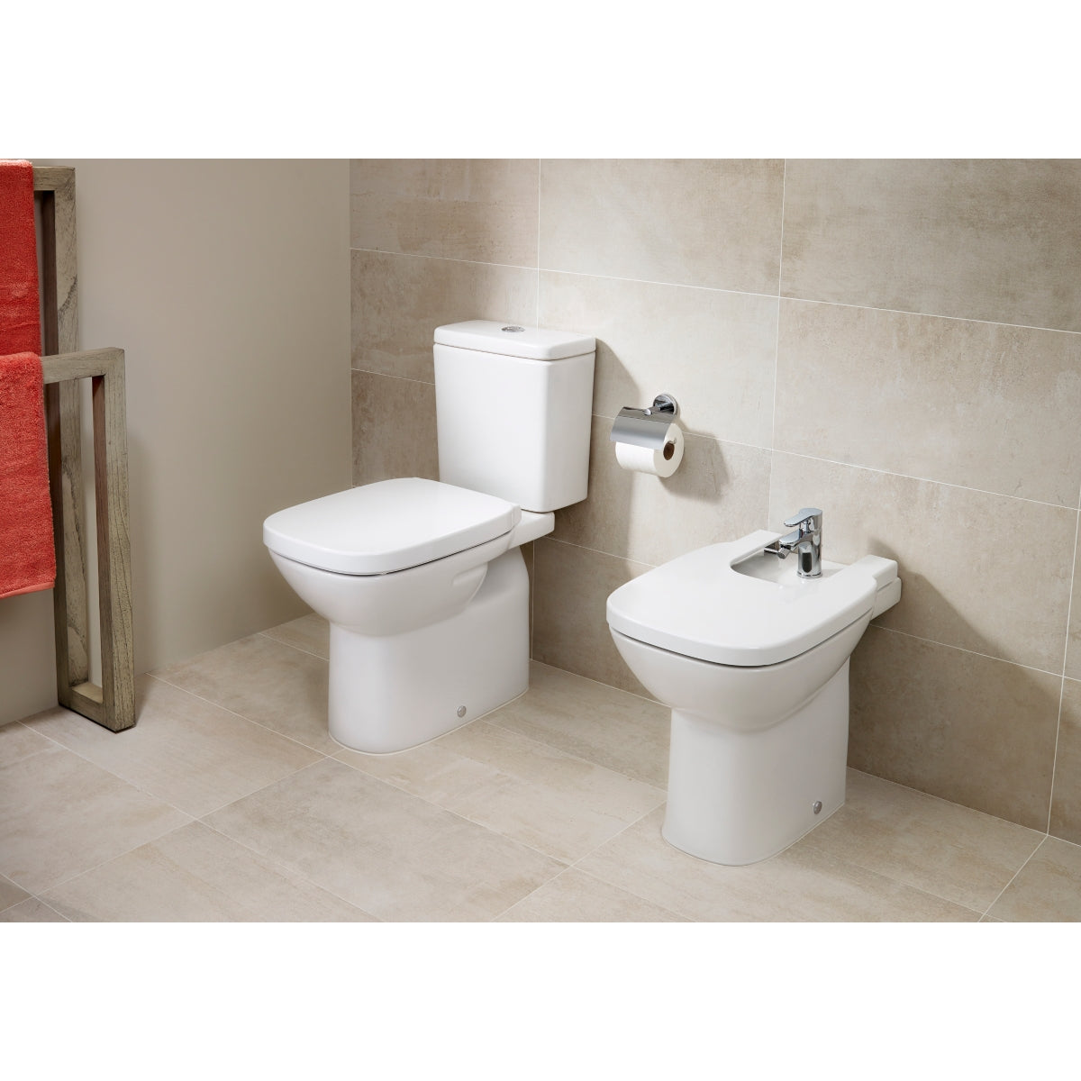 Roca Debba Btw Pan + Soft Close Seat