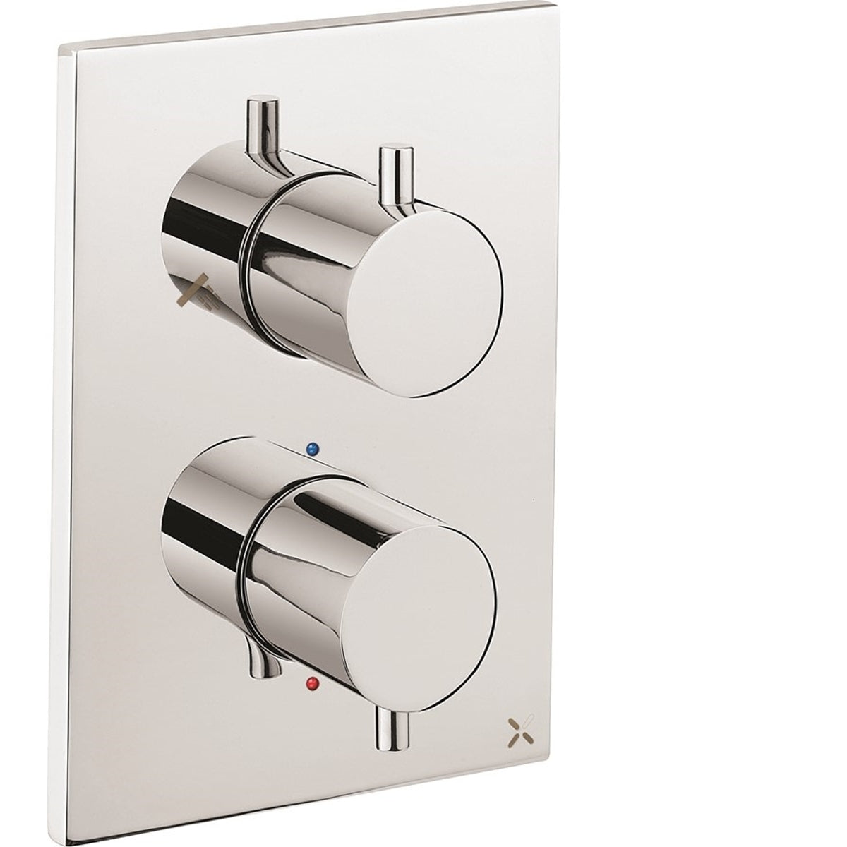 Crosswater MPRO Crossbox Dual Outlet Chrome PROCB1500LBPC PROCB1500LBPC_V2