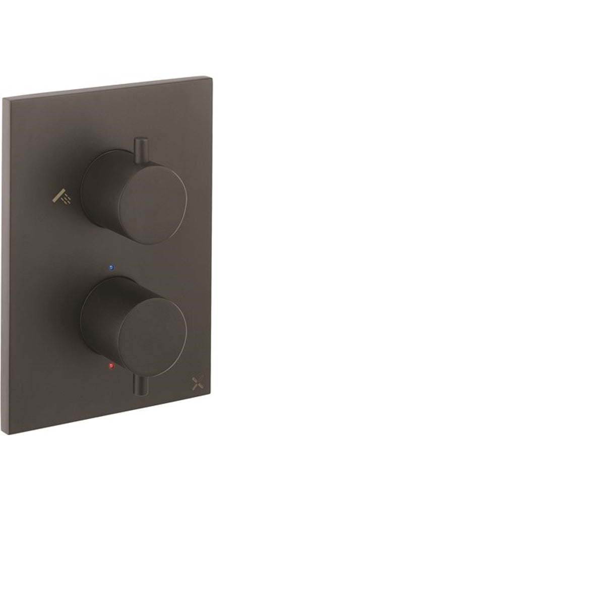 Crosswater MPRO Crossbox Dual Outlet Matt Black PROCB1500LBPM+ PROCB1500LBPM_V2