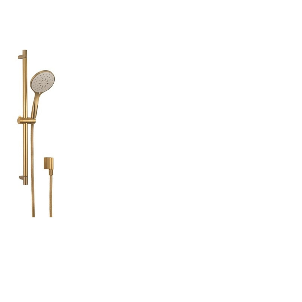 Crosswater Atoll/Glide II Crossbox D/O Brushed Brass with 300 Fixed Head & Riser Rail Kit (Ceiling Arm)