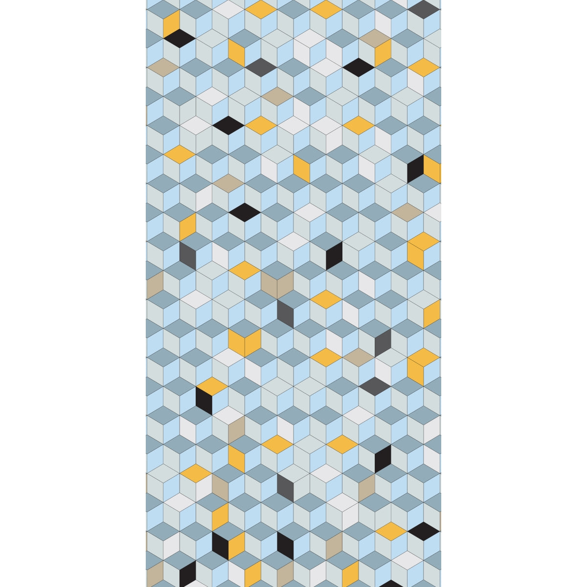 Mermaid Patterned Gloss Acrylic Wall Panelling 2440 x 1200 x 10mm, Cubics QQQ1