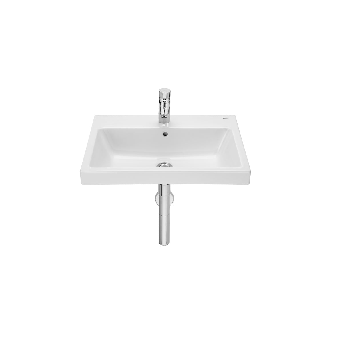 Roca the Gap Wall-Hung Basin 600 x 460 1 Tap
