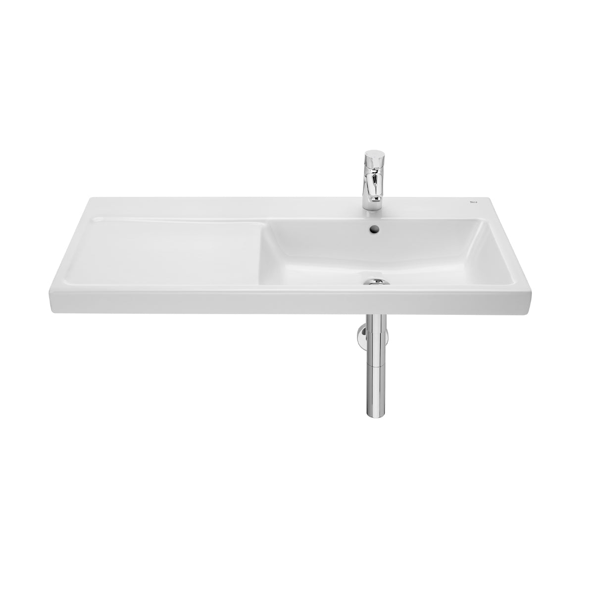 Roca The Gap Unik Basin 1000 x 460 1 Tap Hole Right Hand