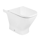 Roca The Gap Close Coupled Rimless Toilet Pan White