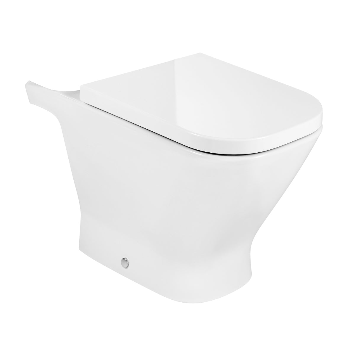 Roca The Gap Close Coupled Rimless Toilet Pan White