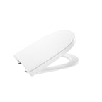 Roca the Gap Round Soft Close Compact Toilet Seat Met Hinges Quick Release Supralit