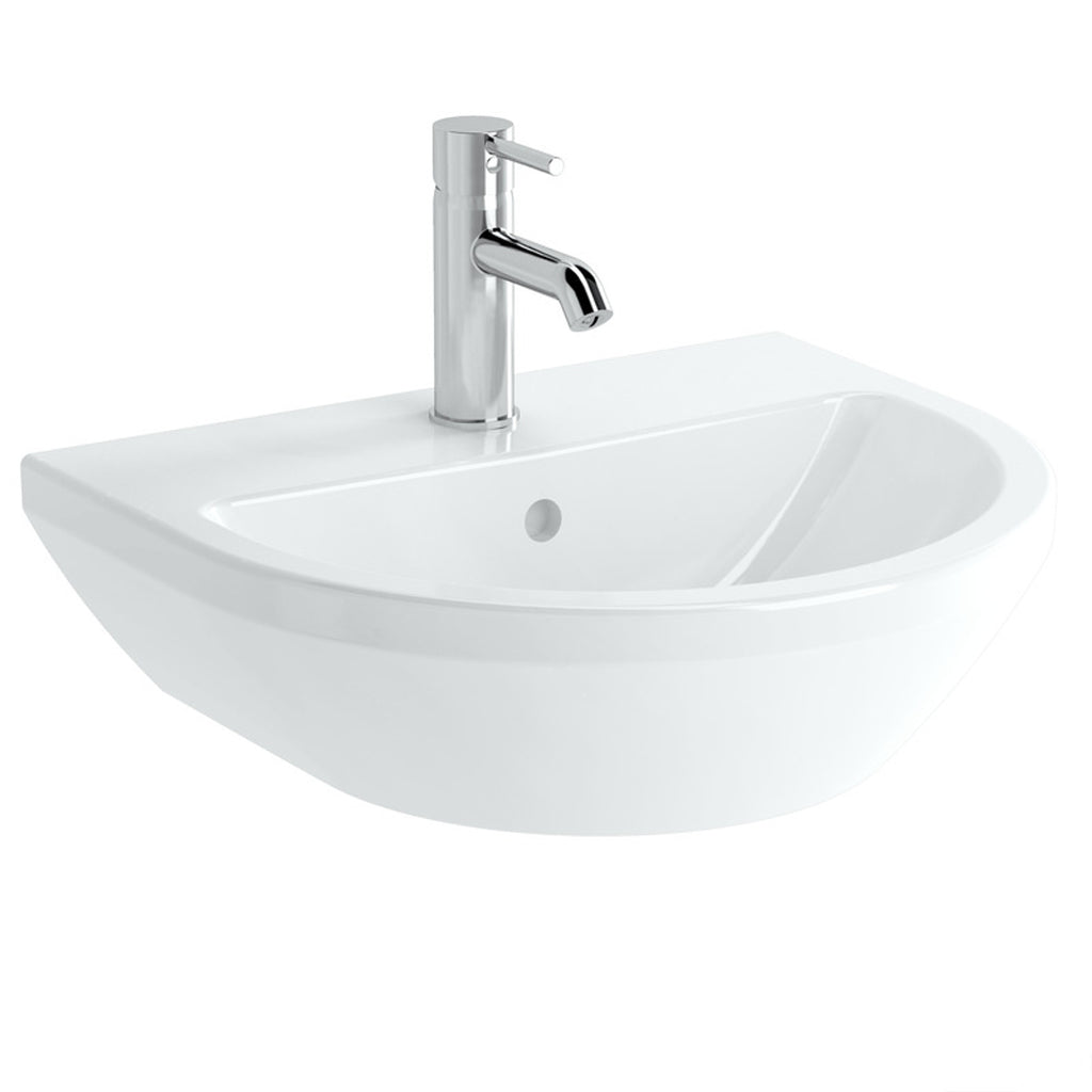 Vitra Integra Standard Washbasin 500mm Round