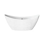 Heritage Wenlock Freestanding Acrylic Bath Marble Effect