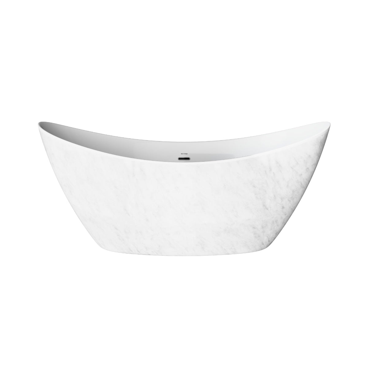 Heritage Wenlock Freestanding Acrylic Bath Marble Effect