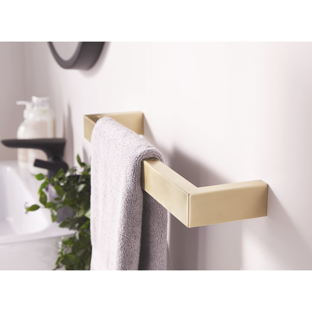 Towelrads Elcot 3 Pack - Brushed Brass 450 Wide