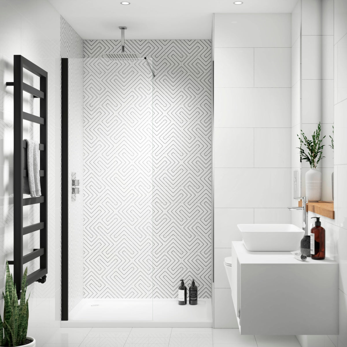 Johnson Tiles One Decorated Tile 150 x 150mm Pack of 44