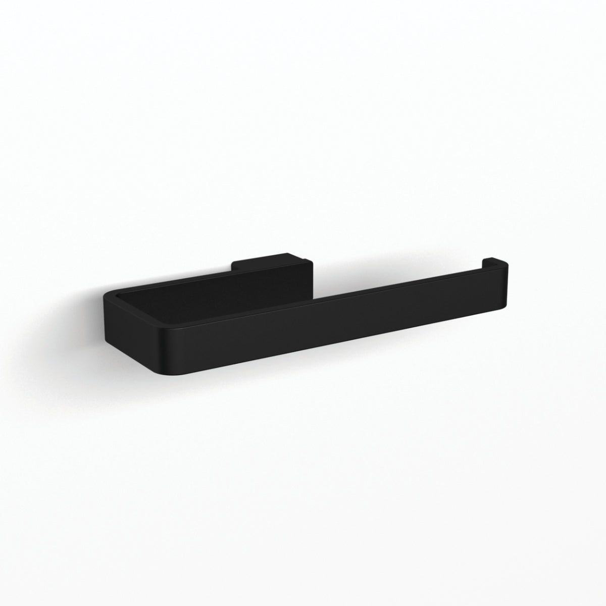 HiB Atto Black Towel Ring