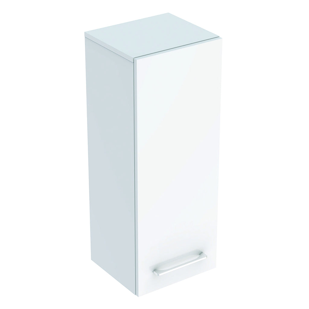 Geberit Selnova Square Medium Cabinet with One Door White 330mm 501 276 00 1 501.276.00.1