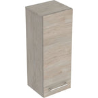 Geberit Selnova Square Medium Cabinet with One Door Light Hickory 330mm 501 279 00 1 501.279.00.1