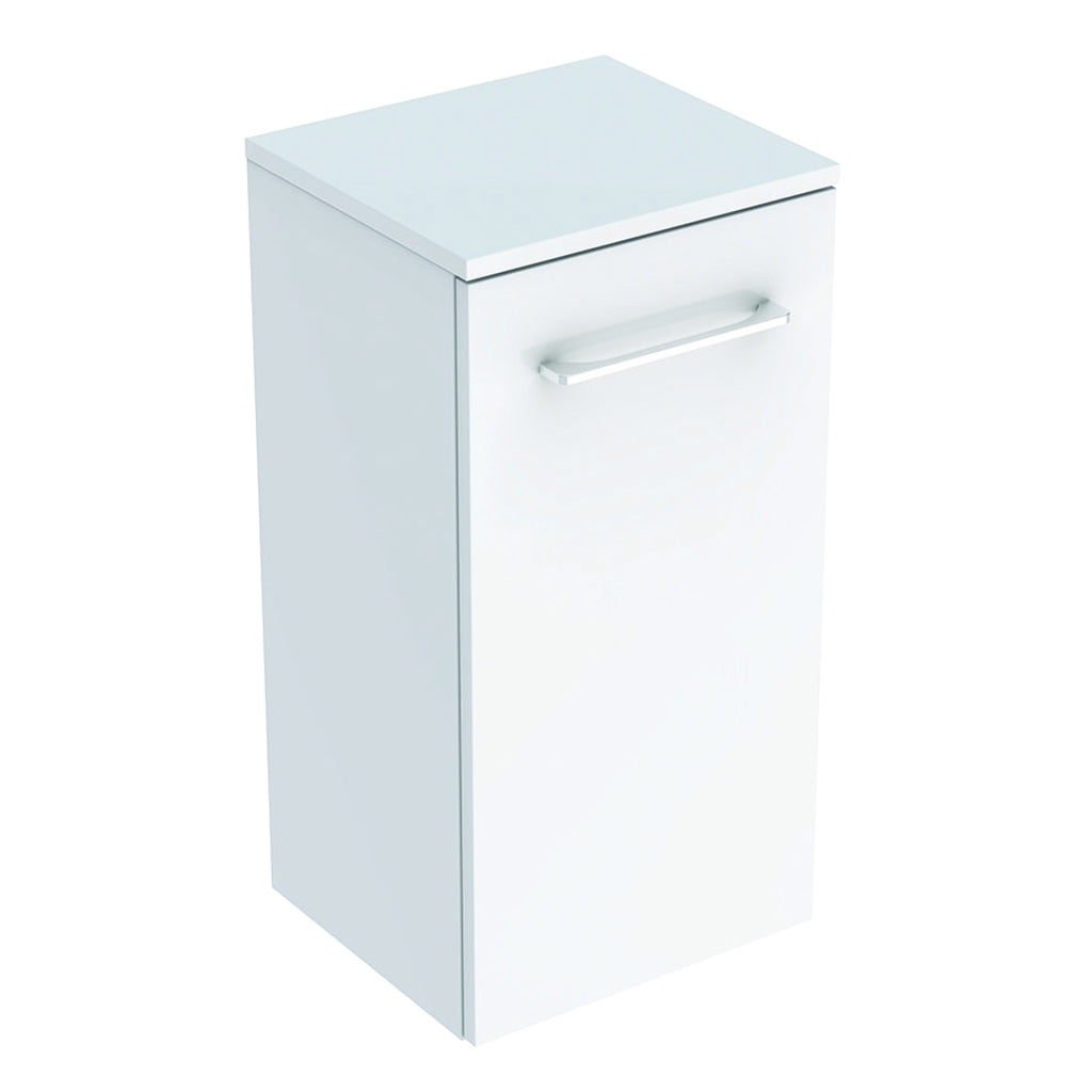 Geberit Selnova Square Low Cabinet with One Door White 330mm 501 272 00 1 501.272.00.1