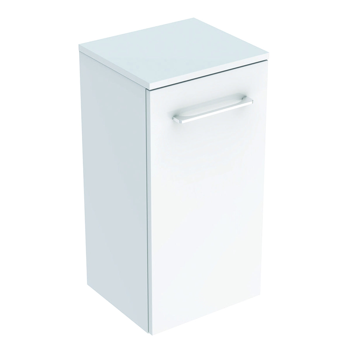 Geberit Selnova Square Low Cabinet with One Door White 330mm 501 272 00 1 501.272.00.1