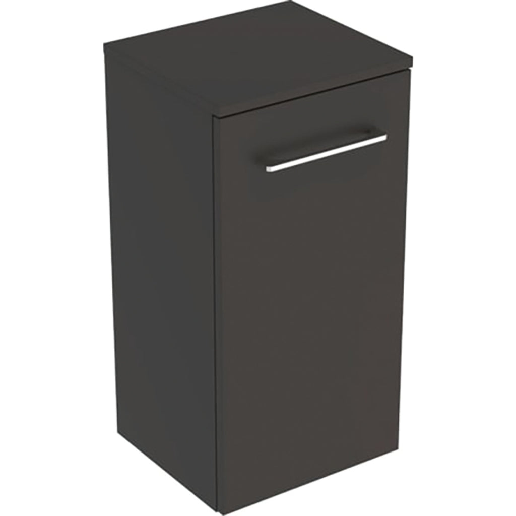 Geberit Selnova Square Low Cabinet with One Door Lava 330mm 501 273 00 1 501.273.00.1