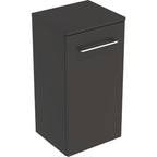 Geberit Selnova Square Low Cabinet with One Door Lava 330mm 501 273 00 1 501.273.00.1