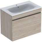 Geberit Renova Plan Basin & Vanity Unit 800mmW Light Hickory 501 916 00 1 501.916.00.1