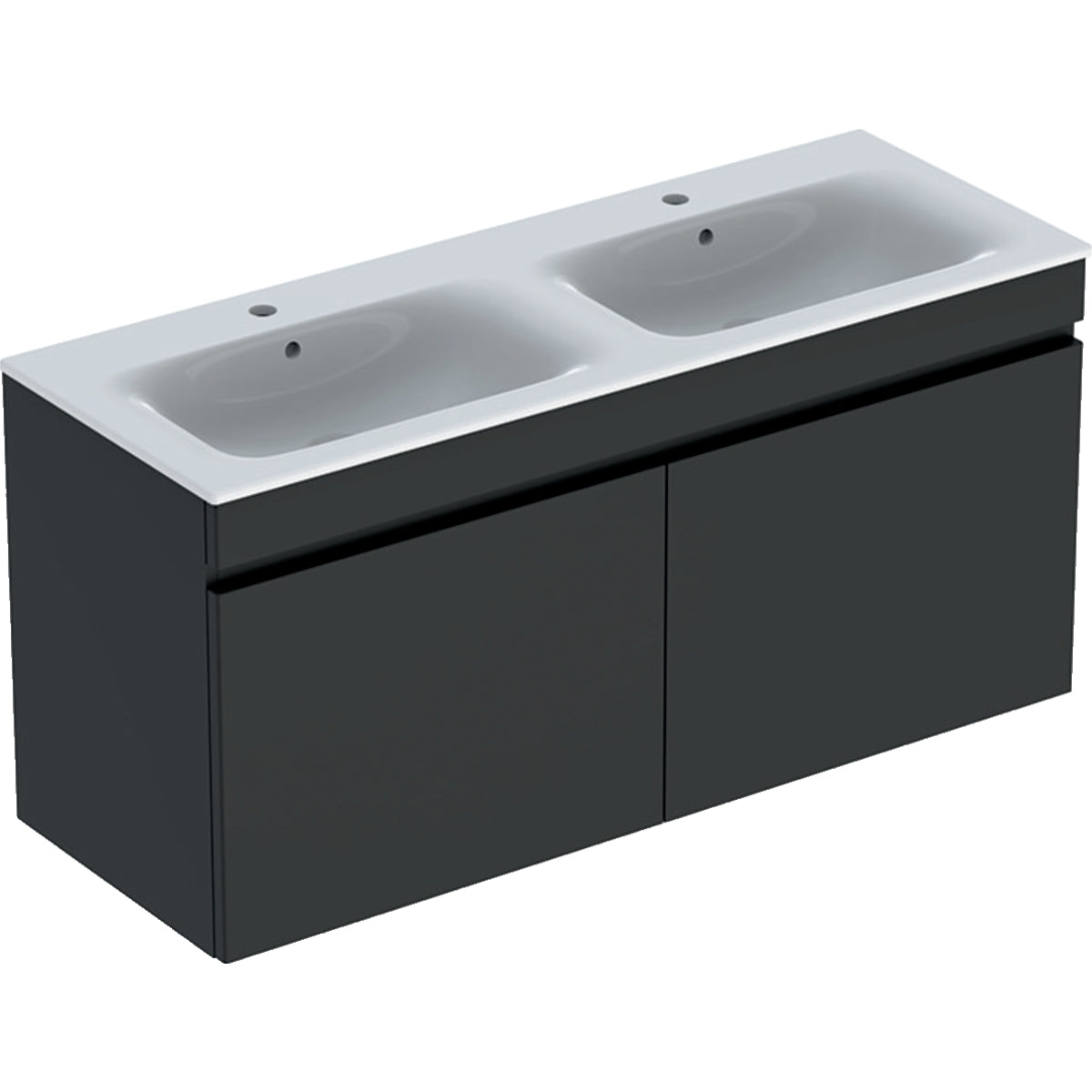 Geberit Renova Plan Basin & Vanity Unit 1300mmW Lava 501 918 JK 1 501.918.JK.1