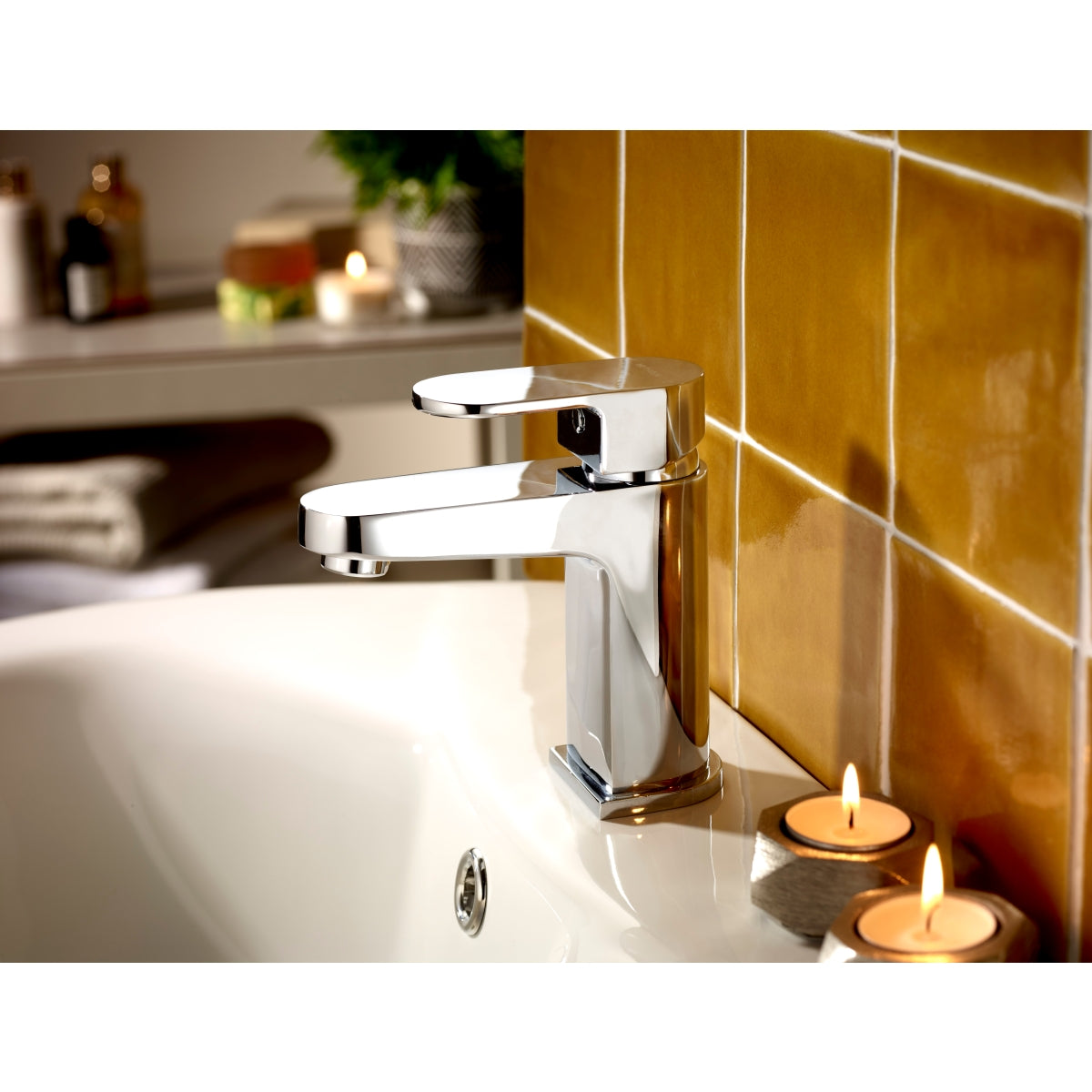Methven Amio Monobloc Basin Mixer Chrome