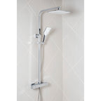 Bristan Craze Dual Outlet Thermostatic Bar Shower Mixer Chrome CRZ2 SHXDIVCTFF C.